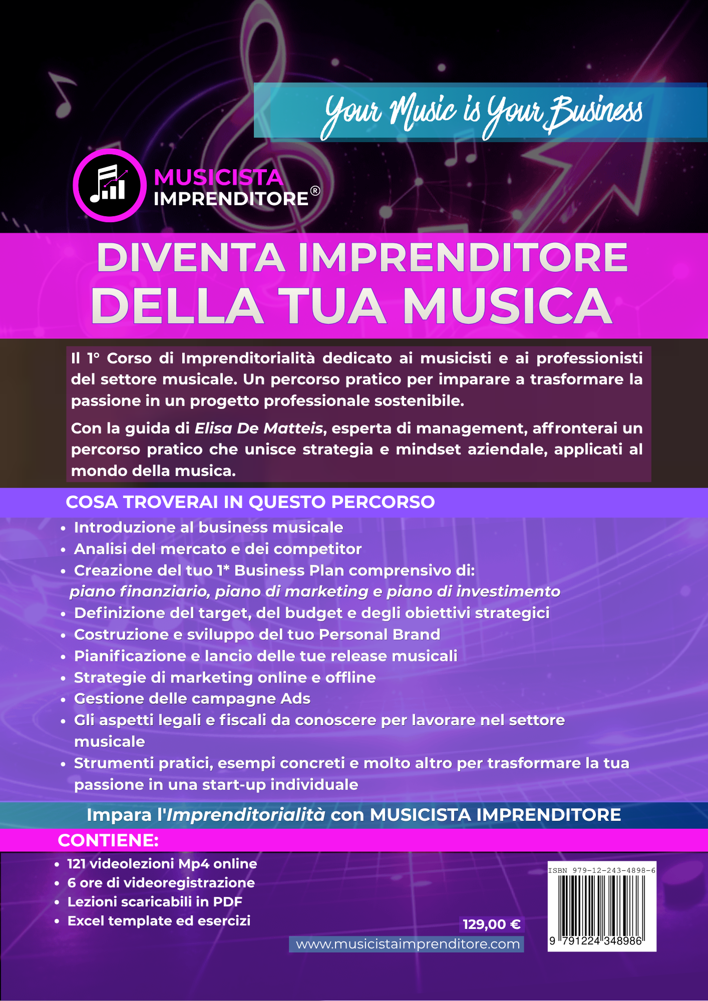 Libro + videocorso Musicista Imprenditore - immagine 2